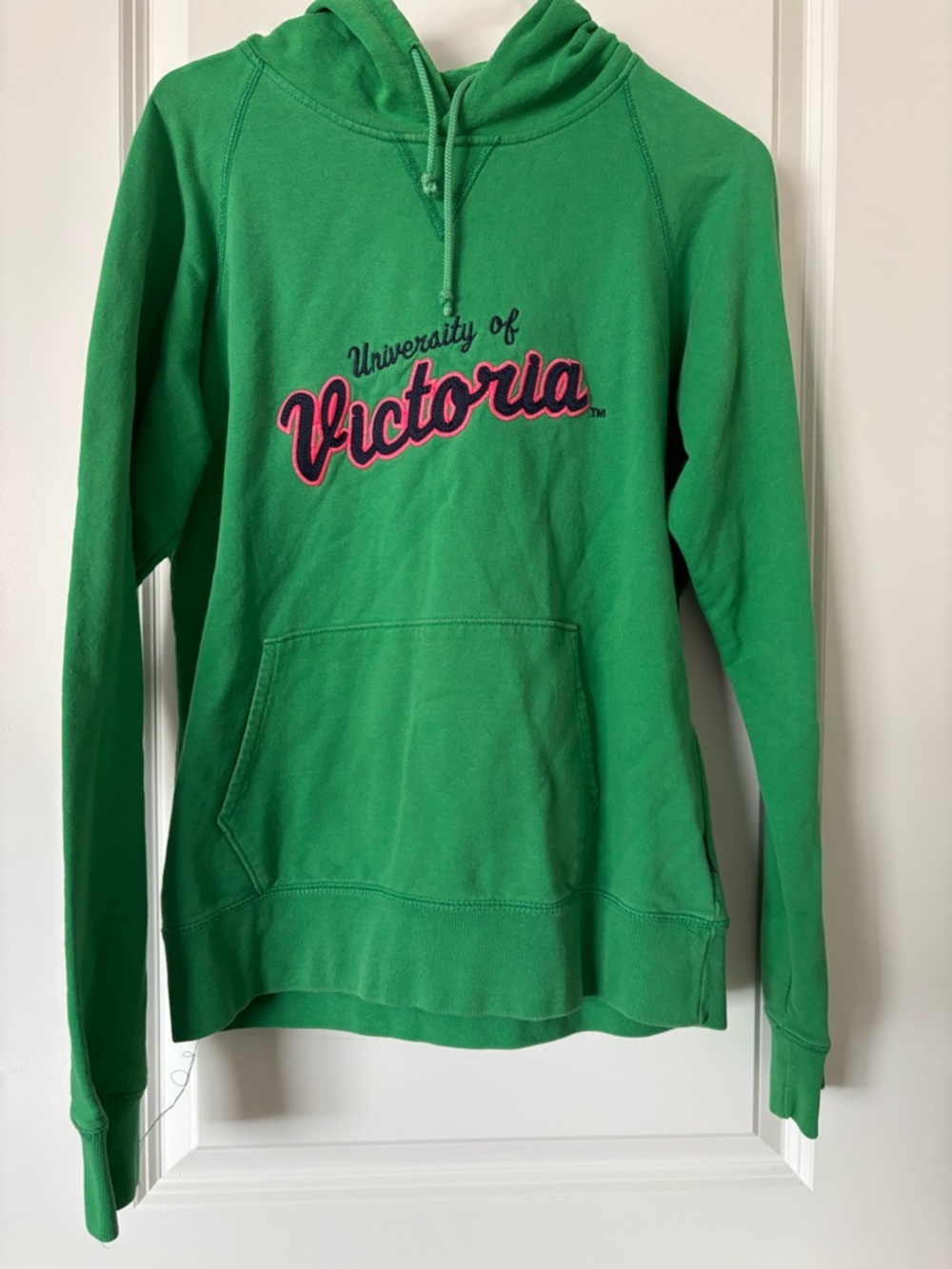 University of Victoria Green Hooded Sweatshirt
